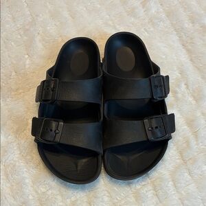 Birkenstock Kids Black Sandals